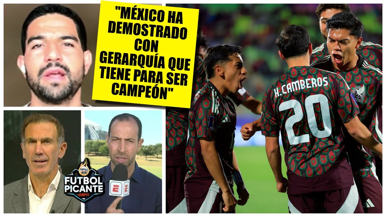MÉXICO tiene los argumentos para ganarle a ARGENTINA en el SUB20: Diego de Buen | Futbol Picante