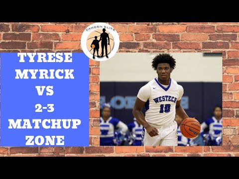 How To Beat A 2-3 Matchup ZONE|TYRESE MYRICK