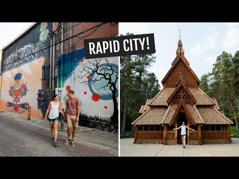 Exploring Rapid City, South Dakota: Art Alley, Chapel in the Hills, food, & presidents!