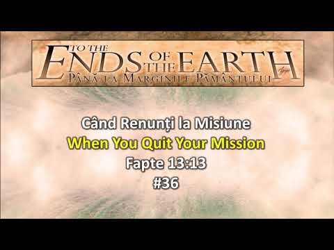 Crinisor Stefan - Când Renunți la Misiune