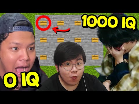 Gw Paksa Youtuber Dengan IQ Terendah & Tertinggi Kerjasama di Teka Teki Minecraft