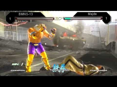 TekkenArabia T4 -  BMNS-13 (Beak)  vs.  Majde (Hwoarang, King) - Round 16  L2