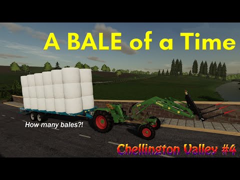 CHELLINGTON VALLEY #4 / A BALE OF A TIME / Farming Simulator 19 XBOX One/S/X Let’s Play FS19.