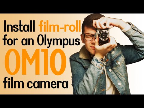How to: Load film roll into a 35mm photo Camera