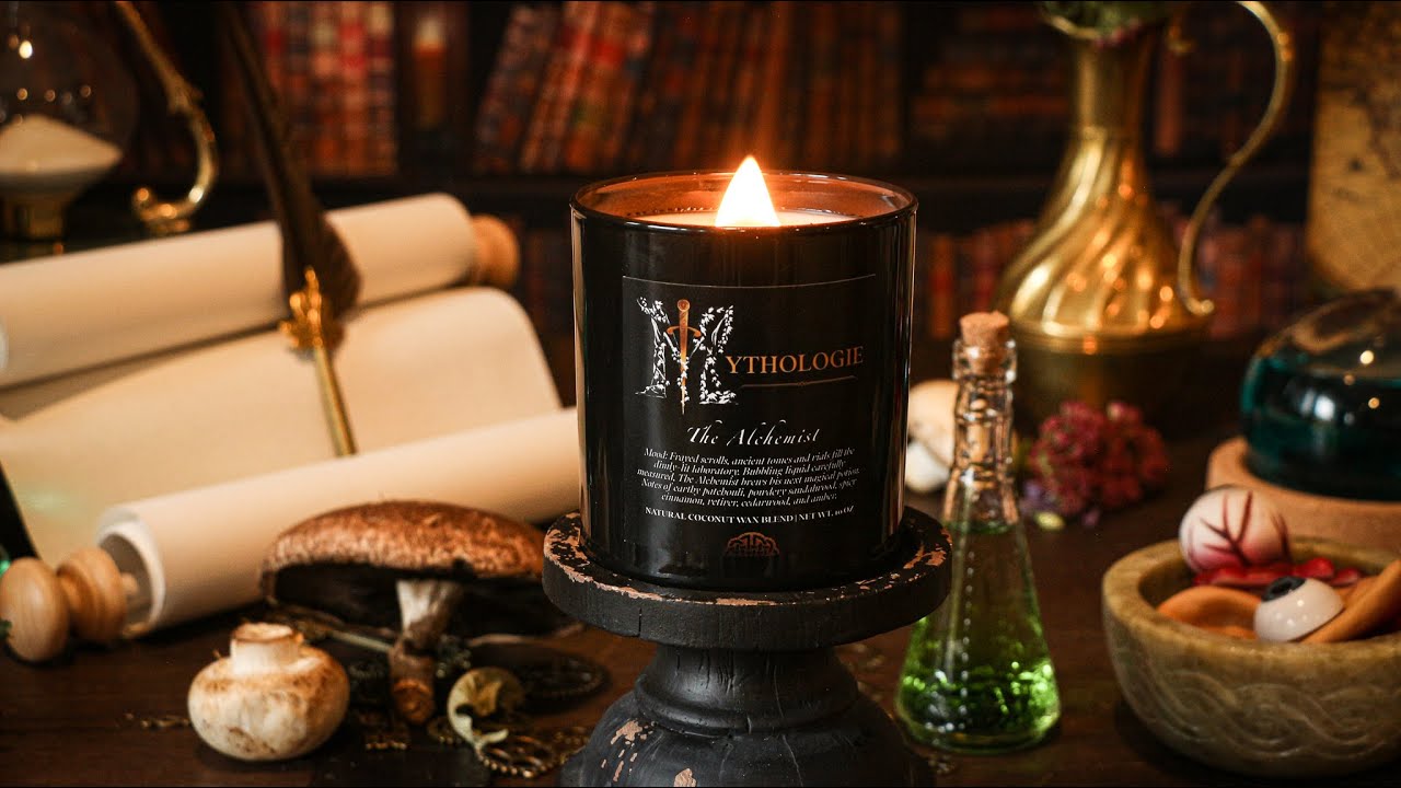 Fantasy Gaming Candle - The Alchemist