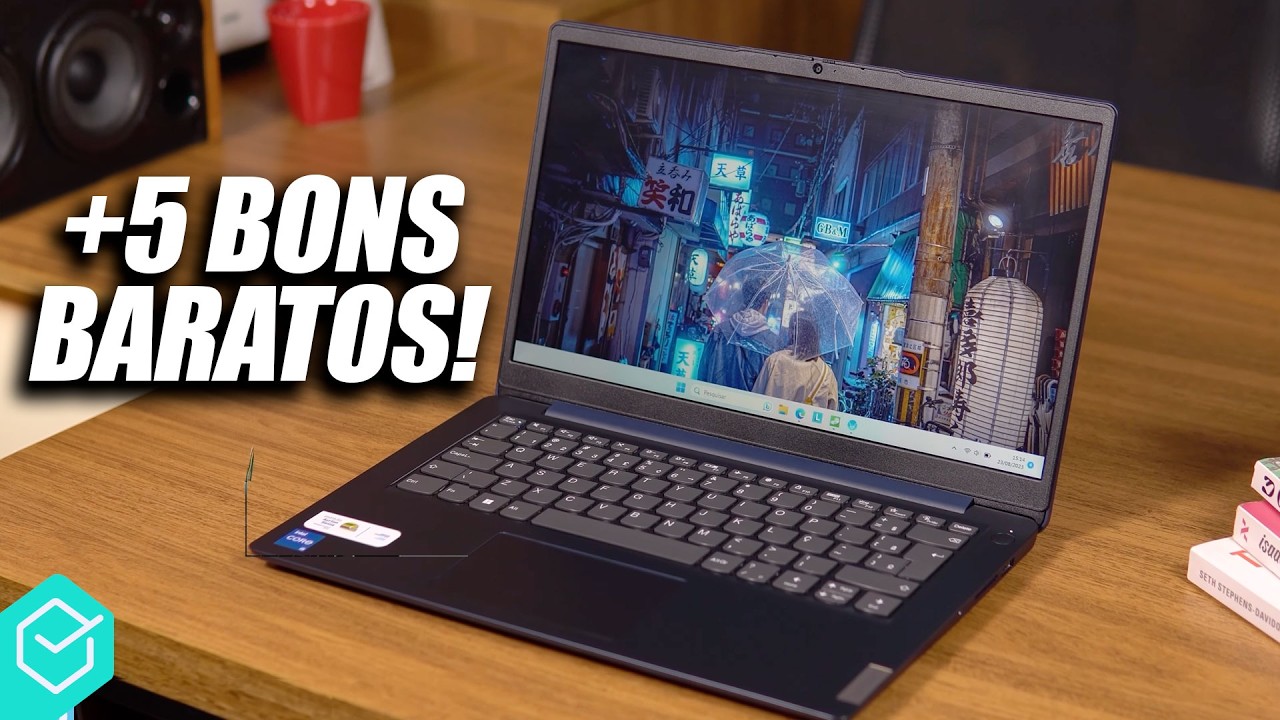 Qual Melhor NOTEBOOK Custo Benefício para 2024!? 5 Opções boas e baratas!