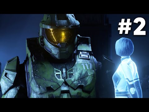 HALO INFINITE Campaign Gameplay Walkthrough Part 2 - DIG SITE