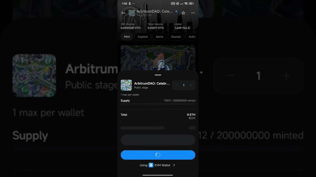 OpenSea Mobile Minting Launch | 85/100 - NFT Drop Spotlight