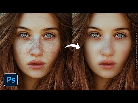 🔥 Flawless Skin Retouching in Photoshop (Easy Tutorial for Beginners)