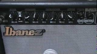 Video thumbnail for IBANEZ TONE BLASTER TB15R GUITAR AMP DRIVE SOUND DEMO by chatreeo