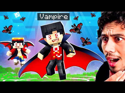 تحولنا الى مصاص دماء في قرية ماين كرافت