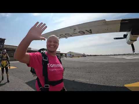 Skydive Dubai Desert Drop Zone for Tommy’s charity UK