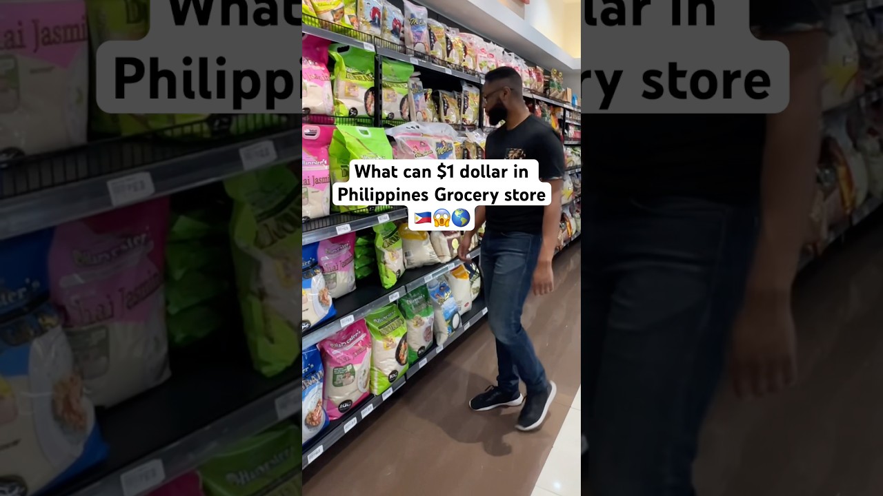 What can $1 buy in the Philippines? (grocery store edition) 🇵🇭