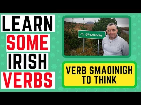 How To Learn Irish - Verb Smaoinigh - To Think
