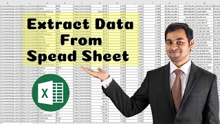 How To Extract Data From Excel Spreadsheet