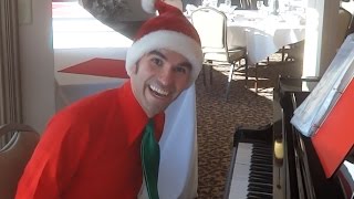 John plays "Homecoming Jingle Bells" (arr. by Dave Brubeck)