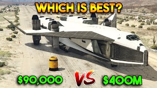 GTA 5 ONLINE : CHEAP VS EXPENSIVE (WHICH IS BEST SPACE SHUTTLE?)