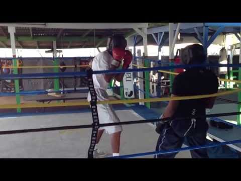 Sparring with Lester  (Boxing)