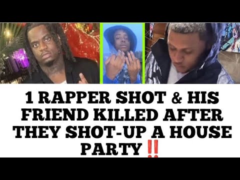 Rapper Gdae und sein Freund BD wurden getötet, nachdem sie eine Hausparty mit Schüssen überzogen ...