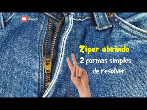 How to fix zipper sliding alone all the time? Two fast and simple solutions