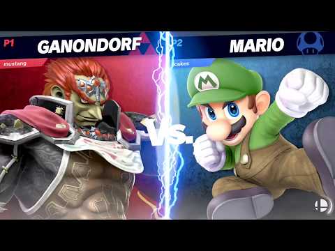 Ultimate @ Bell's 37 - Mustang (Ganondorf) vs kcakes (Mario) [WR1]
