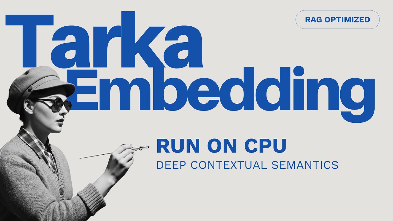 Tarka Embedding - Multilingual AI for Deep Contextual Semantics - Run on CPU