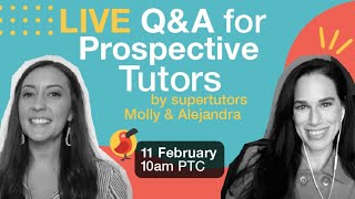 LIVE: Become a Cambly Tutor Q&A | Hosted by Cambly Supertutors