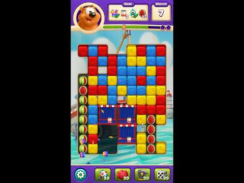 Toon Blast Level 8212 - NO BOOSTERS 🐻🐺🐱 | SKILLGAMING ✔️