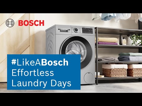 Bosch Front Load Washing Machine: Big Loads, Powerful Clean, Zero Compromise | Bosch Home India
