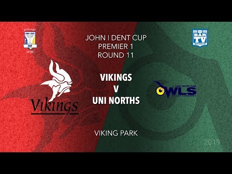 2019 John I Dent Cup - Round 11 - Tuggeranong Vikings v Uni-Norths Owls