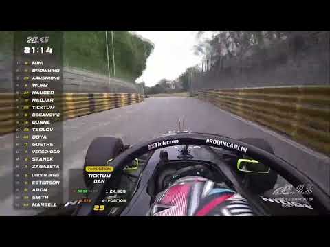 Dan Ticktum's Onboard Lap | 2023 Macau GP - FIA F3 World Cup