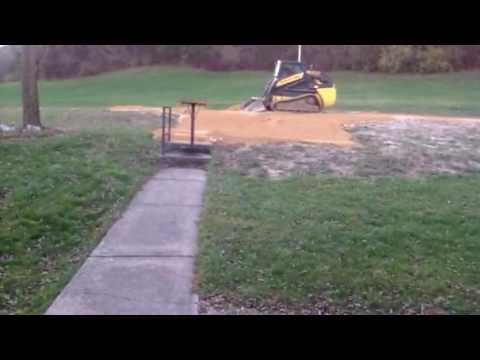 New parking space in back.   11-21-16