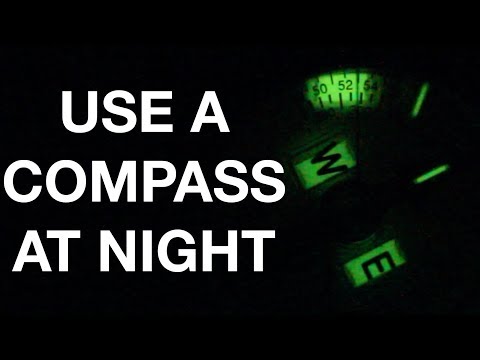 How to use a compass at night - Land Nav Tips