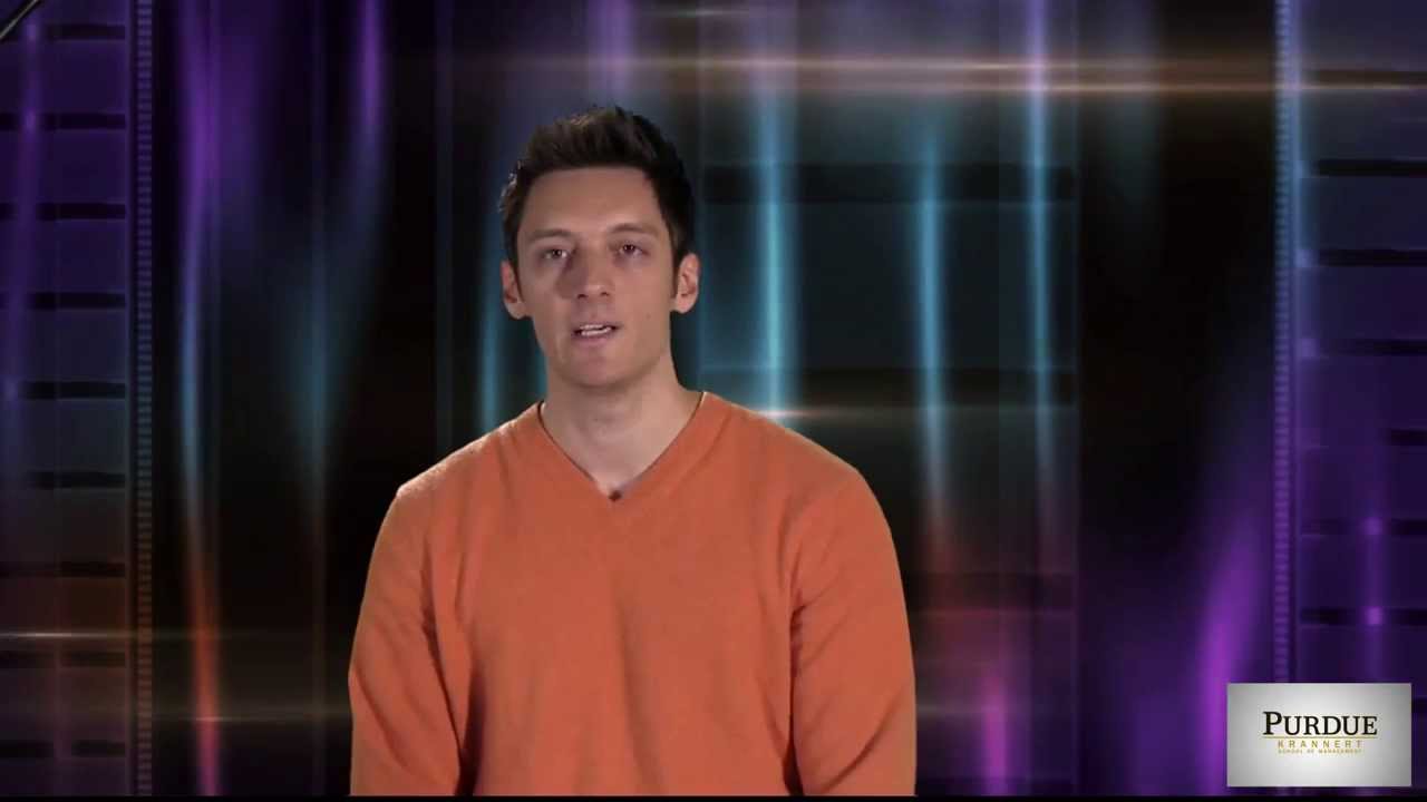 Goran Calic Krannert PhD student speaks about ISEEK