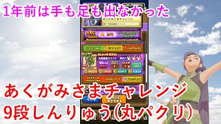 【星ドラ】あくがみさまチャレンジ9段しんりゅう(丸パクリ)