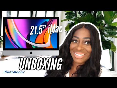 Apple iMac 21.5 inch Retina 4K Display Unboxing Review 2021