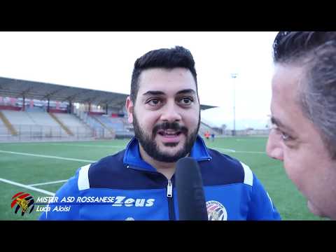 Intervista Post Partita: Luca Aloisi  25/11/2018 12°Giornata ⚽ASD Rossanese - Promosport