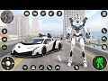 Lamborghini Car Robot Transforming Flying Tiger Car Robot Android Gameplay