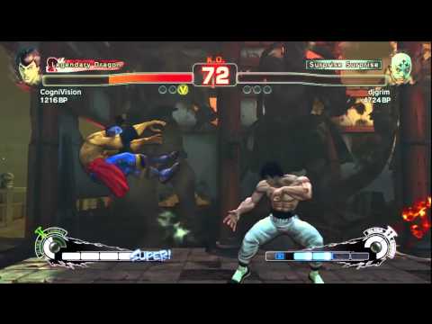 SSF4: Fei Long(CogniVision) vs. El Fuerte(djgrim)