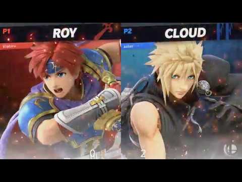 Vishire (Roy) vs Aster (Cloud) - Smash Ultimate @ LXG 5