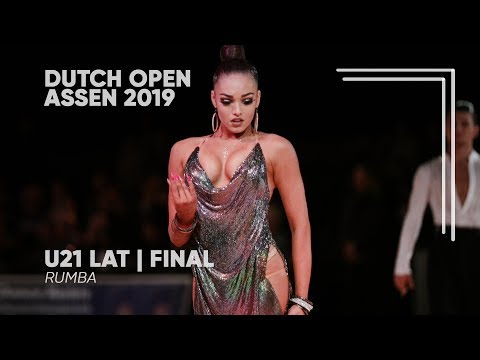 Oleg Zugan - Yelyzaveta Mazulevich | 2019 Dutch Open | Assen | U21 LAT - F R