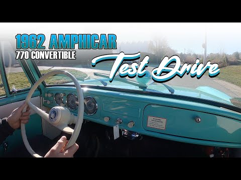 Thumbnail for 1962 Amphicar 770 Convertible Test Drive by Amphicar