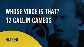Whose Voice Is That? 12 Call-in Cameos | Frasier | A COZI TV Dozen