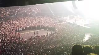 Green Day Zurich 2017 big circle pit / mosh pit
