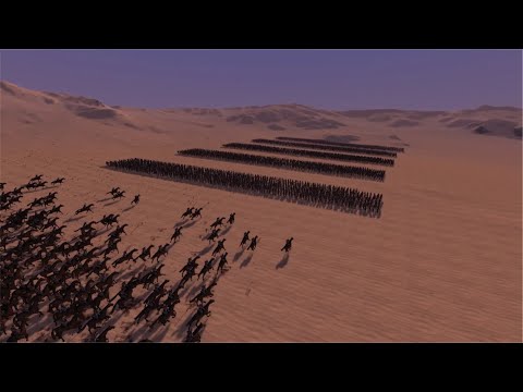 FIVE LINES OF ARCHERS VS CAVALRY - UEBS - Ultimate Epic Battle Simulator