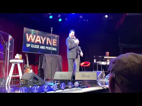Wayne Newton introduces his wife