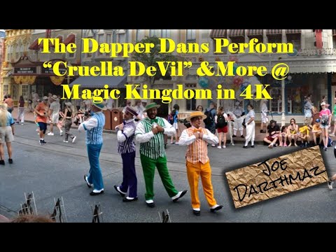 The Dapper Dans Perform "Cruella De Vil" & More at Magic Kingdom