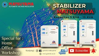 Stabilizer Listrik for Home and Office AVRLD7.5GS (6.000VA)
