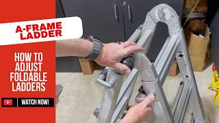 How To Use A Multi-Position A-Frame Folding Ladder