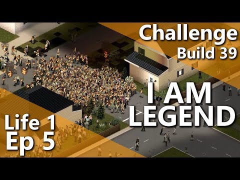 Project Zomboid Night Sprinters | I AM LEGEND Challenge | Vehicles Build 39 | Life 1 Episode 5